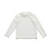  гонки женский Lace Ladies Kids с высоким воротником длинный рукав Rush Guard купальный костюм ( белый )