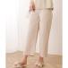  гонки женский Lace Ladieslinen Like талия легкий широкий брюки ( слоновая кость )