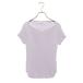 륨֥ LOEUVRE Slim Fit String Knit Top GREISH PURPLE