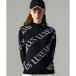 ryuksei Kei M плюс LUXEAKMPLUS(ryuksei Kei M плюс ) Golf общий рисунок Logo mok шея вязаный ( черный )
