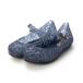  Melissa melissa MINI MELISSA CAMPANA ZIG ZAG VI BB (BLUE GLITTER)