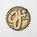 o-je- Wheel OJ WHEELS CLASSIC GOLD FOIL STICKER 3IN×3IN ( Gold )