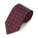 J.PRESS MEN [VINTAGE JACQUARD COLLECTION] мелкий рисунок рисунок галстук ( вино серия 7)