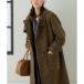  Pal PAL [CIAOPANIC TYPY] в клетку da полный длинное пальто (camel)