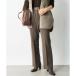  Pal PAL [RIVE DROITE]somou flare pants (brown)