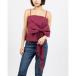 li нет men toRINASCIMENTO большой лента bare top s(Bordeaux Rosso)