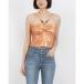 li нет men toRINASCIMENTO автомобиль i колено Stone ремешок tops (Arancio)