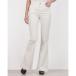 li нет men toRINASCIMENTO flare pants (Panna Bianco)
