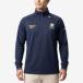  Zip тянуть over / LS 1/4 ZIP PULLOVER WTIPPING ( темно-синий )