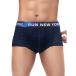  Ran New York RUN NEW YORK передний .. язык ga трусы-боксеры [ товары без возможности возврата ] ( темно-синий )