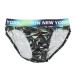  Ran New York RUN NEW YORK Mini бикини Brief ( черный )[ замена * возвращенние товара не возможно ]