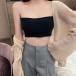  покупка go-shoppinggo летняя одежда bla верх cup имеется топ tube top bla sexy накладка есть внутренний Корея мода 