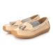 tomi eko Tomieco натуральная кожа specification красочный кисточка Loafer (BEIGE)