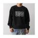 �A�O UGG UGG �X�E�F�b�g�V���c Logo Crewneck 1171477 �g���[�i�[ �iBLK/�u���b�N�j