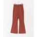  чувство ob Play sbai Urban Research SENSE OF PLACE by URBAN RESEARCH вельвет flare pants (RED)