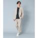  Urban Research rosso URBAN RESEARCH ROSSO [XL размер есть ] высокий Performance linen выставить ( бежевый )