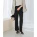  Urban Research rosso URBAN RESEARCH ROSSO легкий уход semi flare pants (BLACK)