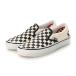  VANS SKATE SLIP ON CHECKER BLACK / OFF WHITE