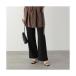 ienYENN YENN flare pants W JERSEY FLARE PT Y263-31081 (BLACK/ черный )
