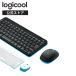  Logicool MK245nBK MK245nWH беспроводная клавиатура беспроводная мышь комплект беспроводной черный × голубой белый × голубой стандартный товар 3 лет бесплатно гарантия 