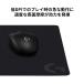 �}�E�X�p�b�h Logicool G G240f �Q�[�~���O�}�E�X�p�b�h �N���X�\�� ���o�[�x�[�X �W���T�C�Y 1mm�� �������K�i 1�N�Ԗ����ۏ� �֘A�摜1
