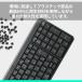 �L�[�{�[�h ���C�����X�L�[�{�[�h ���W�N�[�� K250 Bluetooth ���� �ϐ� �e���L�[ �R���p�N�g ���{��z�� Windows Mac Chrome K250GRda ���K�i 1�N�Ԗ����ۏ� �֘A�摜5