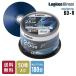  Logitec 6 speed BD-R 50 sheets entering 1 times video recording for 25GB AACS correspondence Blue-ray disk Blu-ray Disc record for record medium spindle case LM-BR25VWS50W