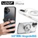 iPhone 16e 17e �P�[�X MagSafe�Ή� �����O�t�� �X�}�z�P�[�X iPhone Air 17 Pro Max 16 15 14 13 �P�[�X �N���A�P�[�X �X�^���h 360�x��] �ϏՌ� ���C��