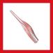LED light attaching ear .. tweezers rose Gold ear cleaning for children superfine tip made of stainless steel tweezers type ear light stick clearly is seen 