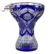  прекрасный товар Baccarat baccarat Vintage Old * baccarat tia man *pie- Lee синий blue стекло ваза . античный антиквариат товар 401418