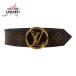 LOUIS VUITTON Louis Vuitton монограмма epi гибрид сельдерея и салата -ruLV Circle 80cm/32 дюймовый M9935 ремень двусторонний мужской 504171