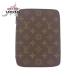LOUIS VUITTON Louis Vuitton монограмма Koo verute.-ru*pa sport Brown кожа паспорт кейс мульти- кейс мужской 504692