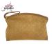 GUCCI Gucci Vintage Brown бежевый Gold металлические принадлежности замша 004 113 0367 клатч ручная сумочка мужской 505419