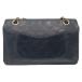 CHANEL �V���l�� �}�g���b�Z25 �R�R�}�[�N �^�[�����b�N �u���b�N �� ���U�[ �V�����_�[�o�b�O �`�F�[���V�����_�[�o�b�O 505603 �֘A�摜1