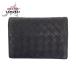 BOTTEGAVENETA Bottega Veneta сетка кожа футляр для карточек чехол для пропуска мужской 505754