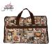 LeSportsac Le Sportsac Brown многоцветный нейлон сумка "Boston bag" ручная сумочка женский 506187