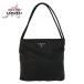 PRADA �v���_ �e�X�[�g �O�p���S�v���[�g �u���b�N �� �V���o�[���� �i�C���� �V�����_�[�o�b�O �g�[�g�o�b�O ���f�B�[�X 600977