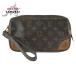LOUIS VUITTON Louis Vuitton монограмма maru Lee Dragon nPM Brown M51827 клатч ручная сумочка мужской 601025