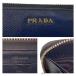 ���i PRADA �v���_ �T�t�B�A�[�m �l�C�r�[ �u���b�N �V���o�[���� ���U�[ �����z �����O�E�H���b�g �����Y 601503 �֘A�摜2