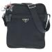 ���i PRADA �v���_ �e�X�[�g �O�p���S�v���[�g �u���b�N �� �V���o�[���� �i�C���� �V�����_�[�o�b�O ���b�Z���W���[�o�b�O 601666