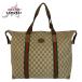 GUCCI �O�b�` ���B���e�[�W �V�F���[���C�� �x�[�W�� GG�X�v���[���L�����o�X 89 19 012 �{�X�g���o�b�O �g�[�g�o�b�O ���f�B�[�X 601667