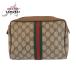GUCCI �O�b�` ���B���e�[�W �V�F���[���C�� �x�[�W�� GG�X�v���[���L�����o�X 89 01 012 �N���b�`�o�b�O �Z�J���h�o�b�O �����Y 601704