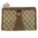 GUCCI �O�b�` ���B���e�[�W �V�F���[���C�� �x�[�W�� GG�X�v���[���L�����o�X 89 01 032 �N���b�`�o�b�O �Z�J���h�o�b�O �����Y 602252