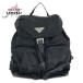 ���i PRADA �v���_ �e�X�[�g �O�p���S�v���[�g �u���b�N �� �V���o�[���� �i�C���� �����b�N�T�b�N �o�b�N�p�b�N ���f�B�[�X 602820