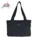 PRADA �v���_ �e�X�[�g �O�p���S�v���[�g �u���b�N �� �V���o�[���� �i�C���� �g�[�g�o�b�O �V�����_�[�o�b�O ���f�B�[�X 603299