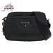PRADA �v���_ �e�X�[�g �O�p���S�v���[�g �u���b�N �� �V���o�[���� �i�C���� �V�����_�[�o�b�O �|�V�F�b�g ���f�B�[�X 603300