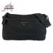 PRADA �v���_ �e�X�[�g �O�p���S�v���[�g �u���b�N �� �V���o�[���� �i�C���� �V�����_�[�o�b�O �|�V�F�b�g ���f�B�[�X 603327