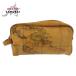 PRIMA CLASSE Prima Classe карта рисунок Brown PVC/ кожа клатч ручная сумочка мужской 603448