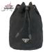 PRADA �v���_ �e�X�[�g �O�p���S�v���[�g �u���b�N �� �V���o�[���� �i�C���� �В��|�[�` ���f�B�[�X 603573