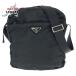 PRADA �v���_ �e�X�[�g �O�p���S�v���[�g �u���b�N �� �V���o�[���� �i�C���� �V�����_�[�o�b�O ���b�Z���W���[�o�b�O ���f�B�[�X 603711